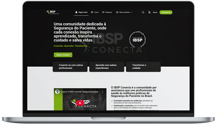 IBSP: Segurança do Paciente - PQMSP - Chancelado pela ISQua